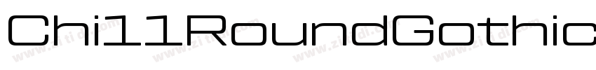 Chi11RoundGothic Reg字体转换
